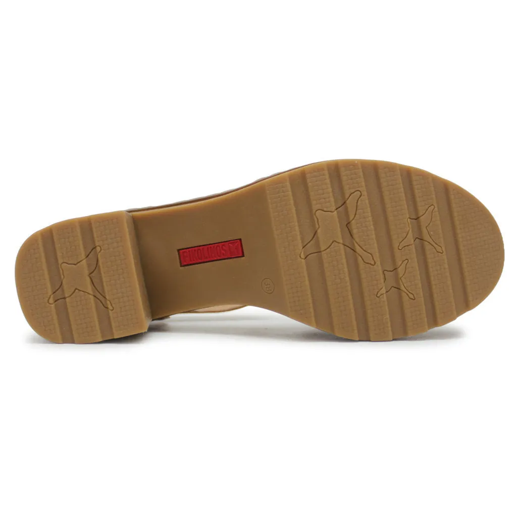 Pikolinos Canarias Leather Women's Heel Sandals