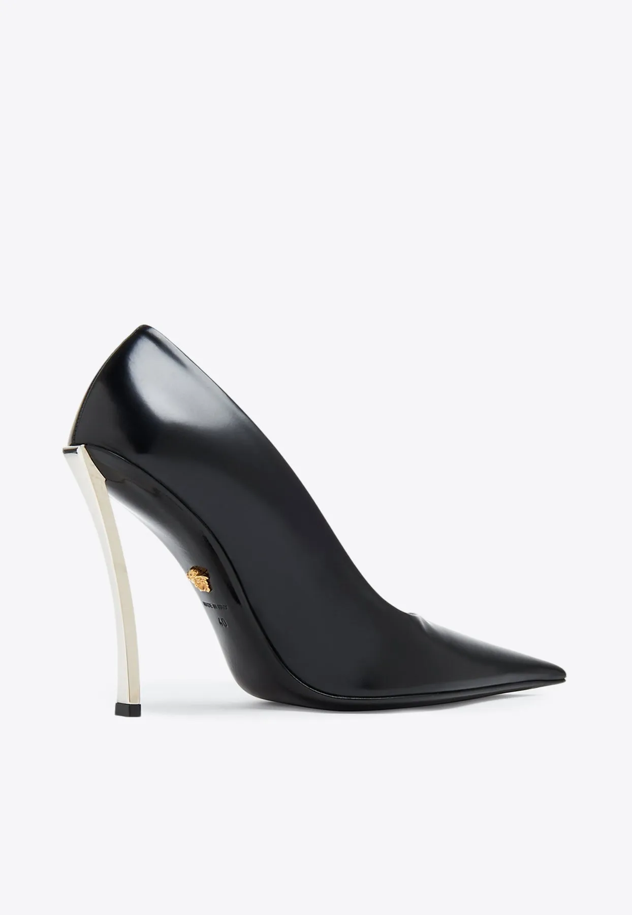 Pin Point 110 Calf Leather Pumps