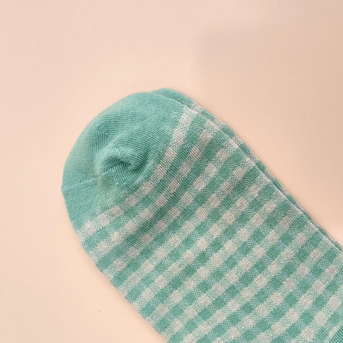 Plaid Ruffle Socks