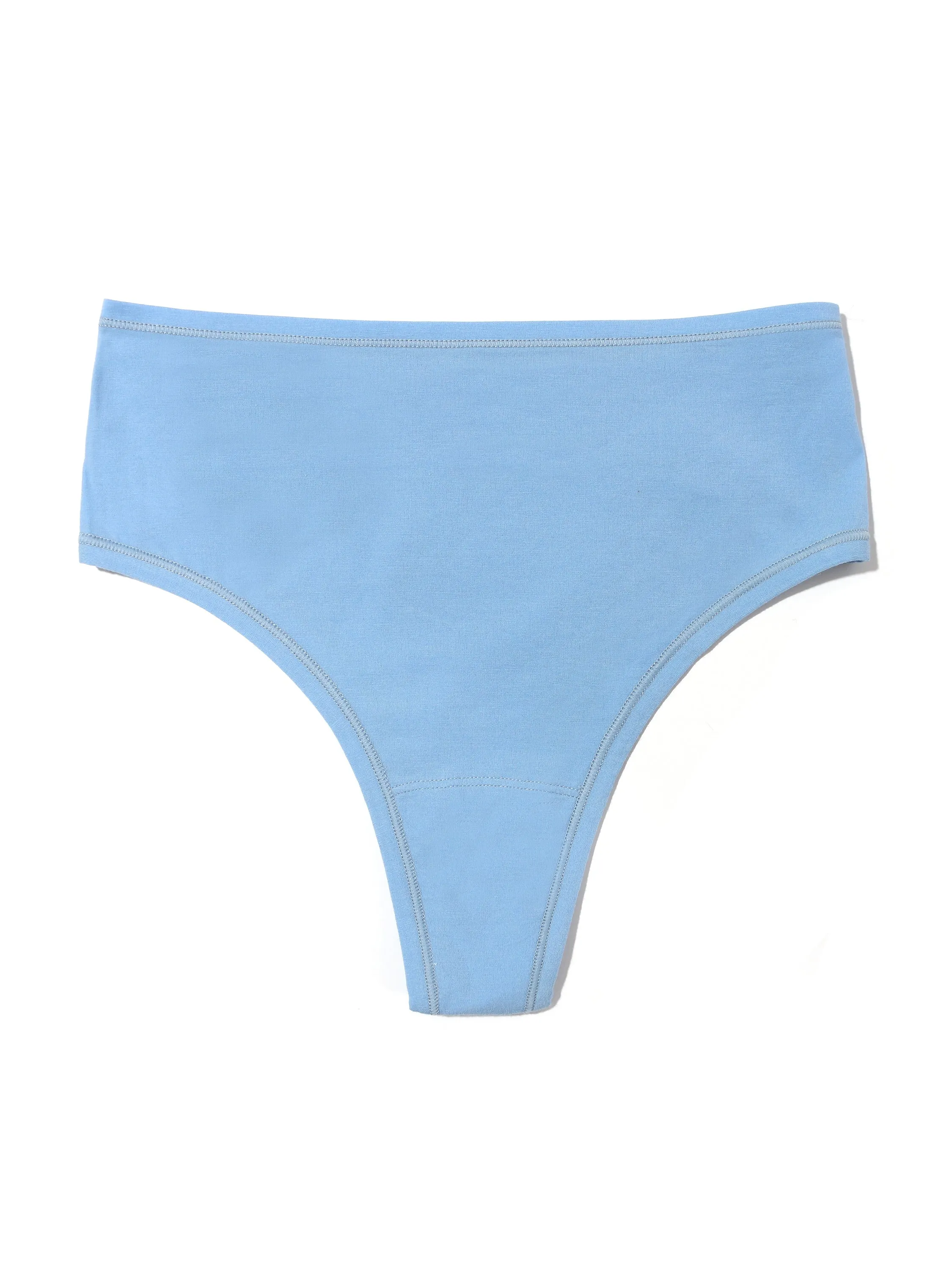 PlayStretch™ High Rise Thong Partly Cloudy Blue