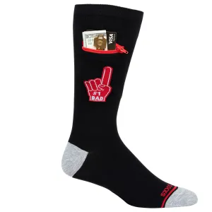 Pocket Socks®, #1 Dad, Mens