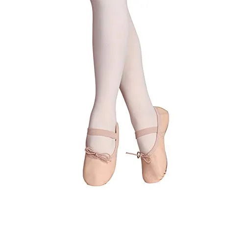 Premium Leather Ballet Slipper for Toddlers, Little and Big Kids