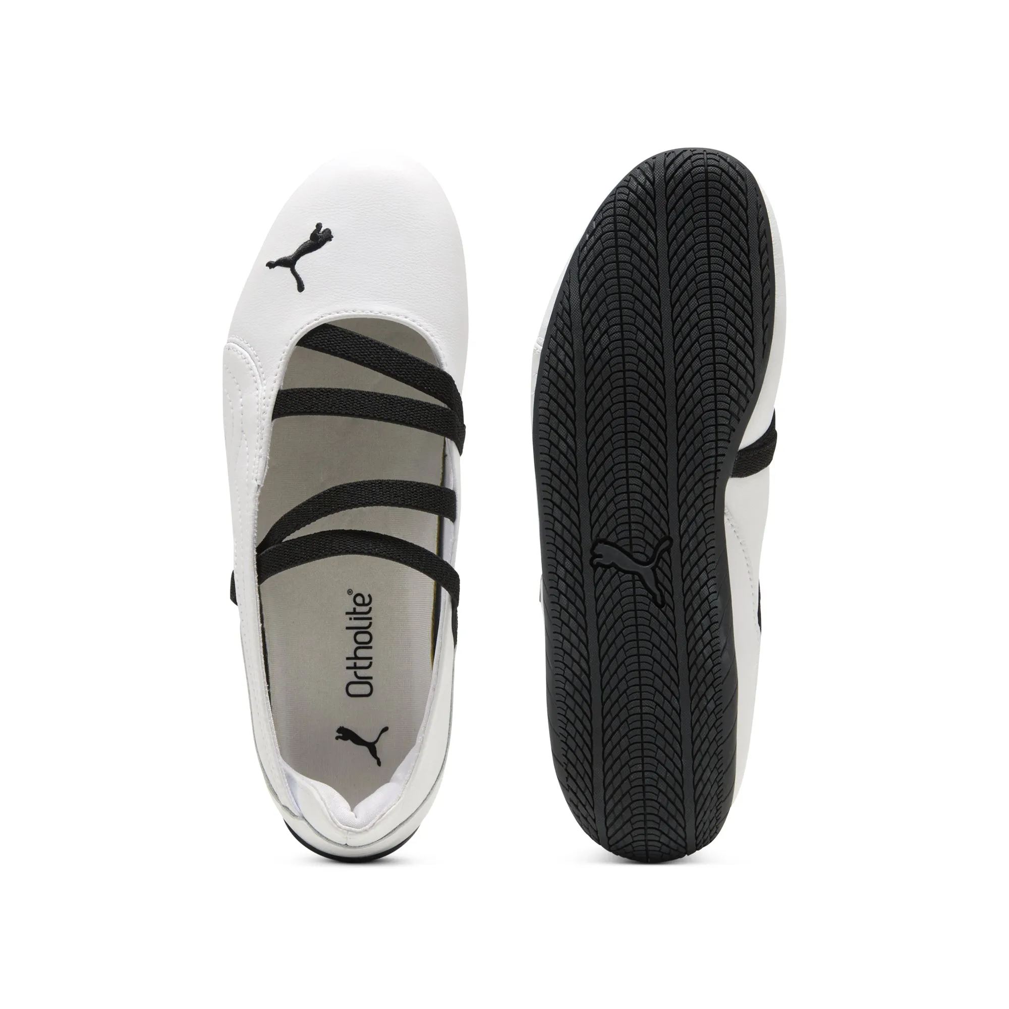 Puma Womens Speedcat Ballet Leather Shoes