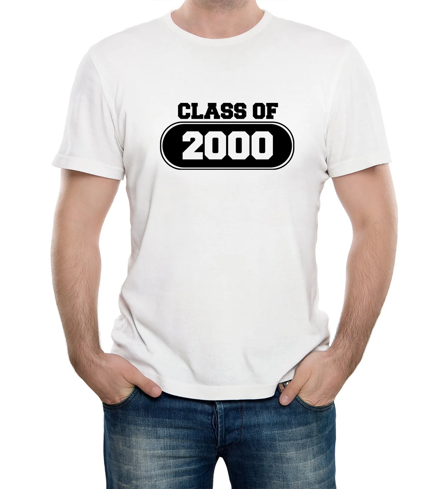 Reality Glitch Class of 2000 College School Graduation  Mens T-Shirt