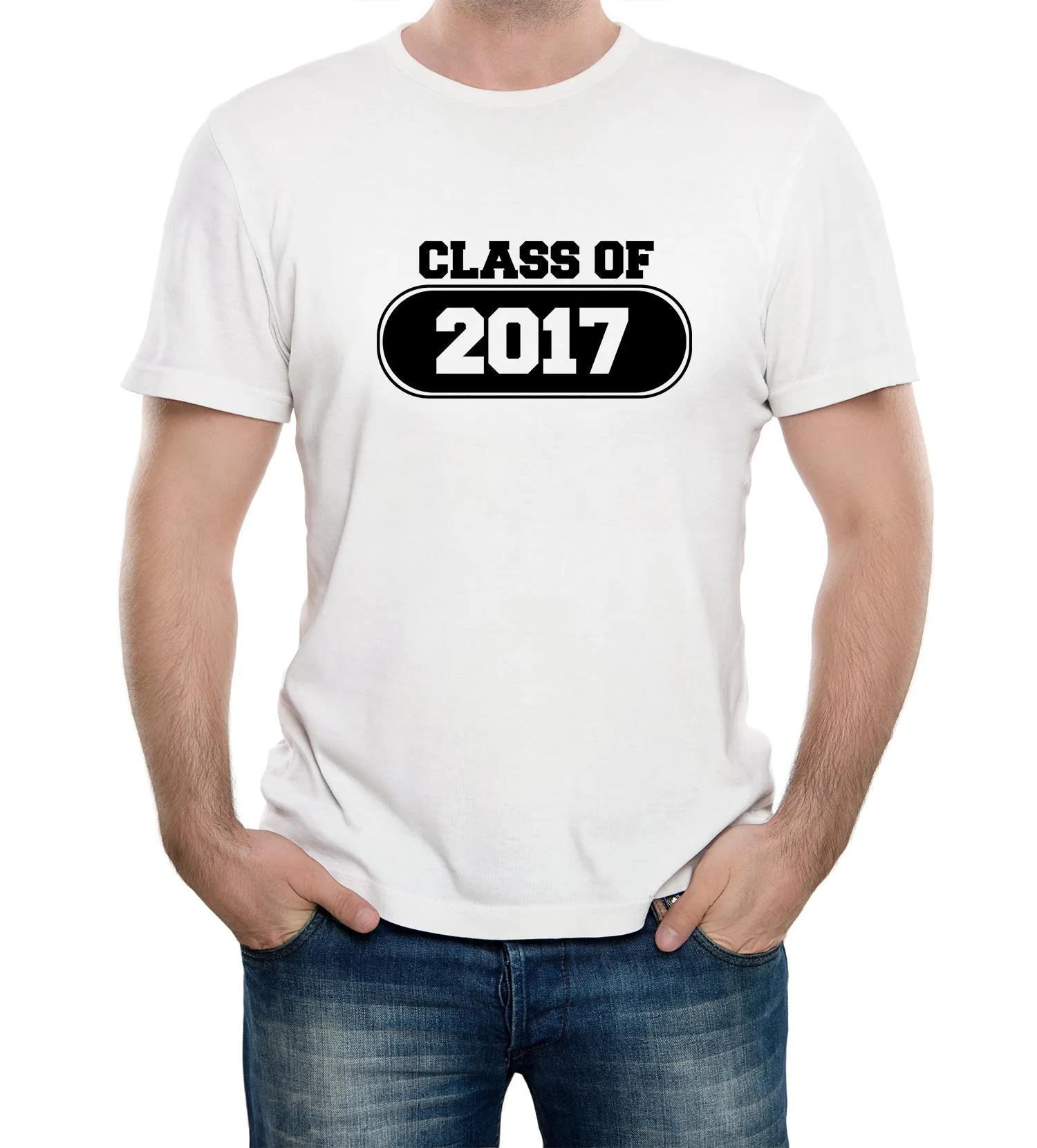 Reality Glitch Class of 2017 College School Graduation  Mens T-Shirt