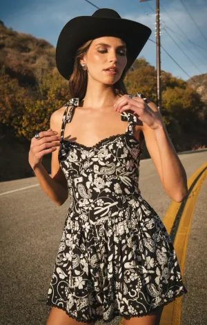 Regal Romper ~ Wildflower Trails