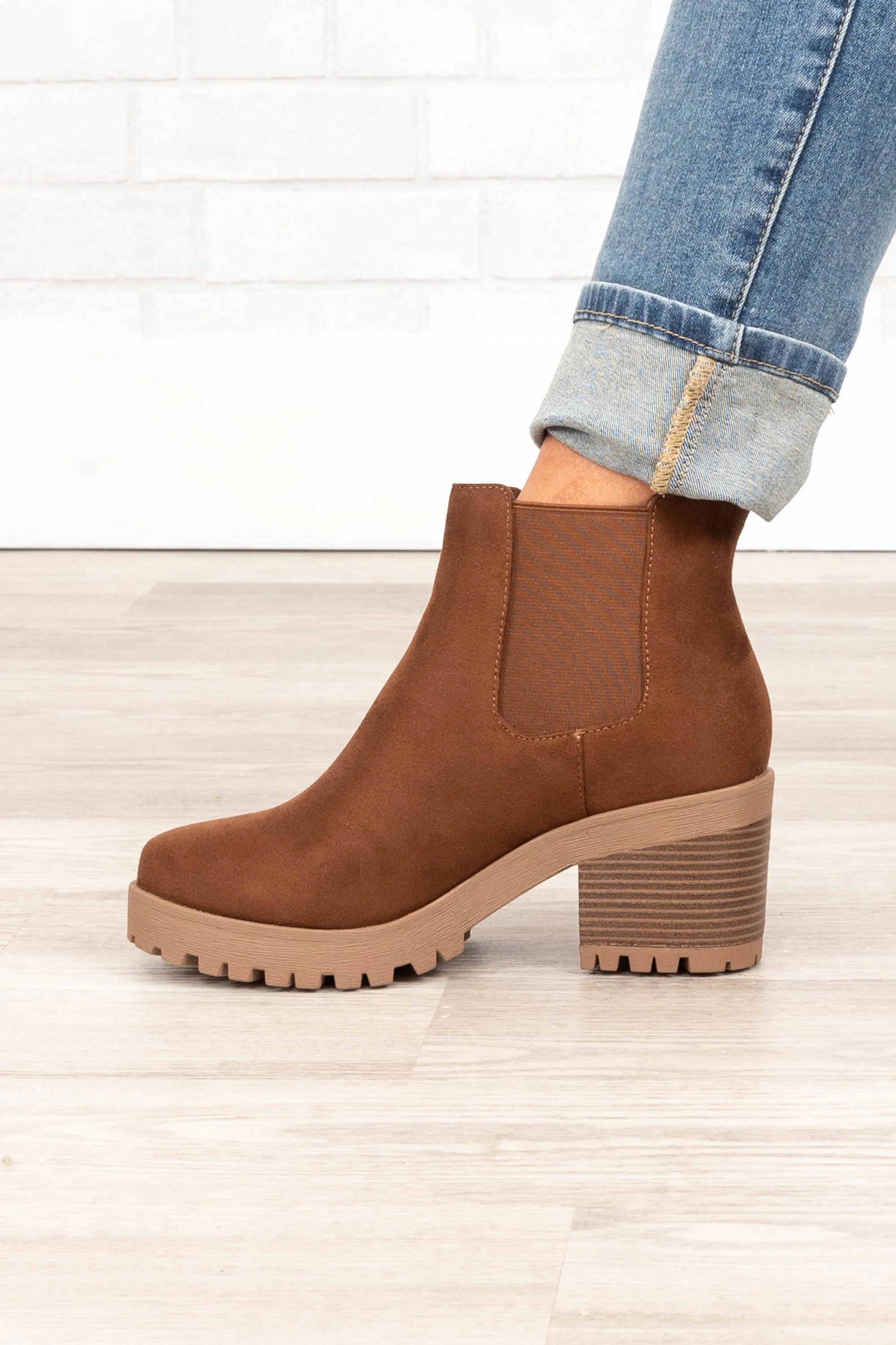 Regret Nothing Boots, Chestnut