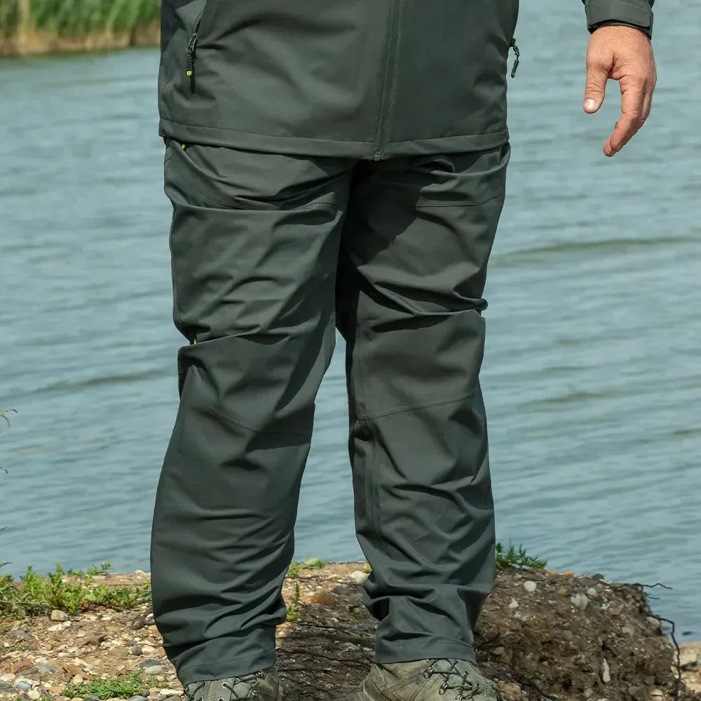 RidgeMonkey APEarel ThermaPro Waterproof Shell Trousers Green M