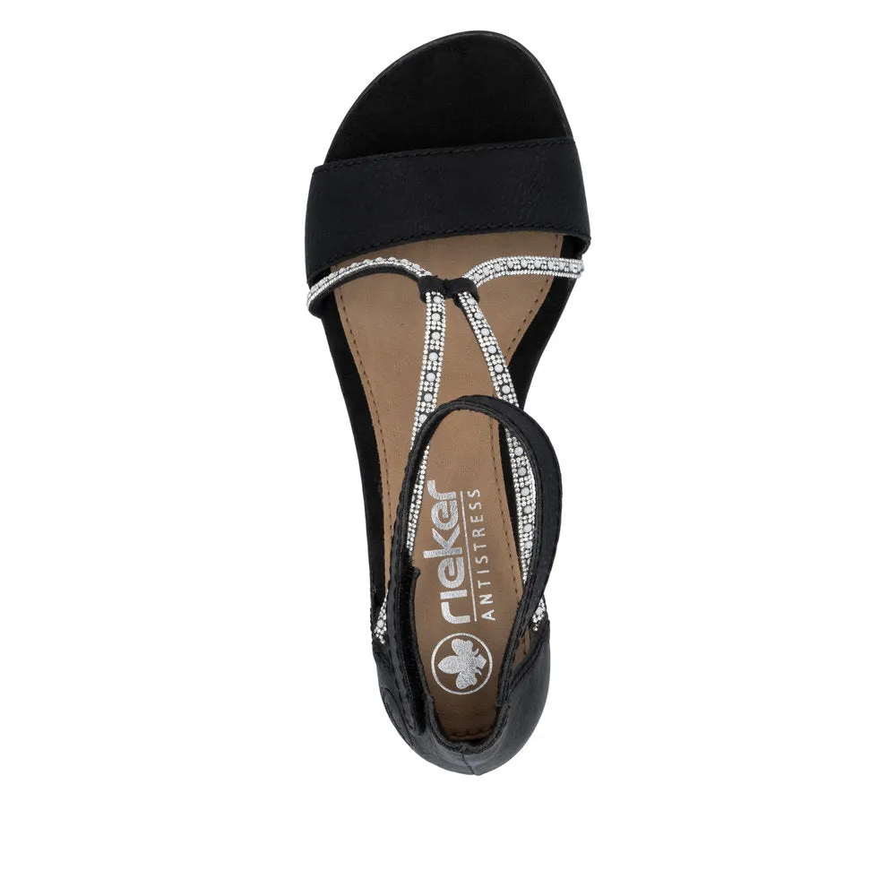 Rieker Ladies Strap Sandal 64654