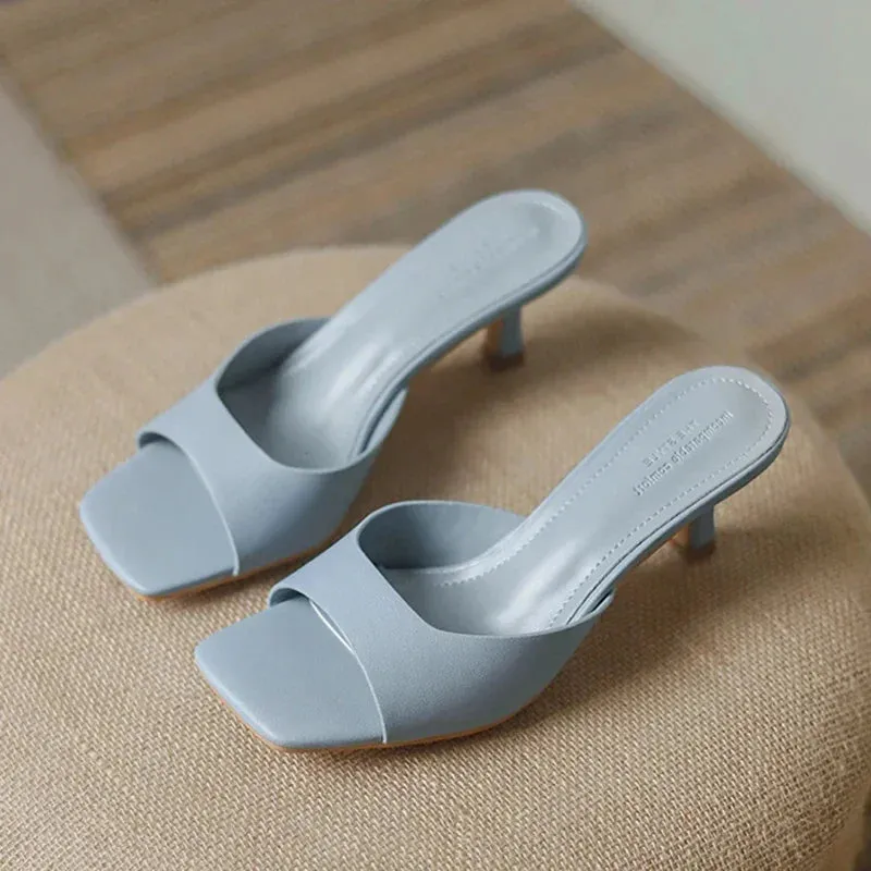 Rosalva Open Toe Mules