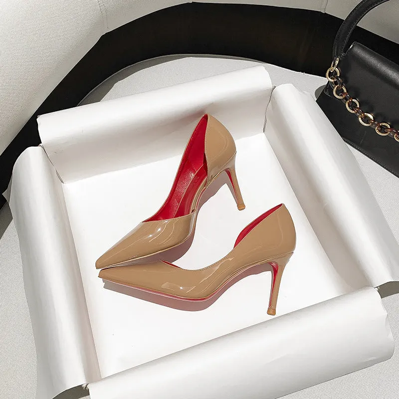 Side Empty Nude High Heels Female