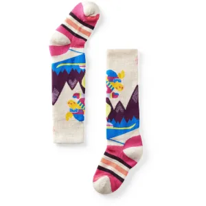 Smartwool Kids Wintersport Full Cushion Mountain Moose Pattern Knee-High Socks