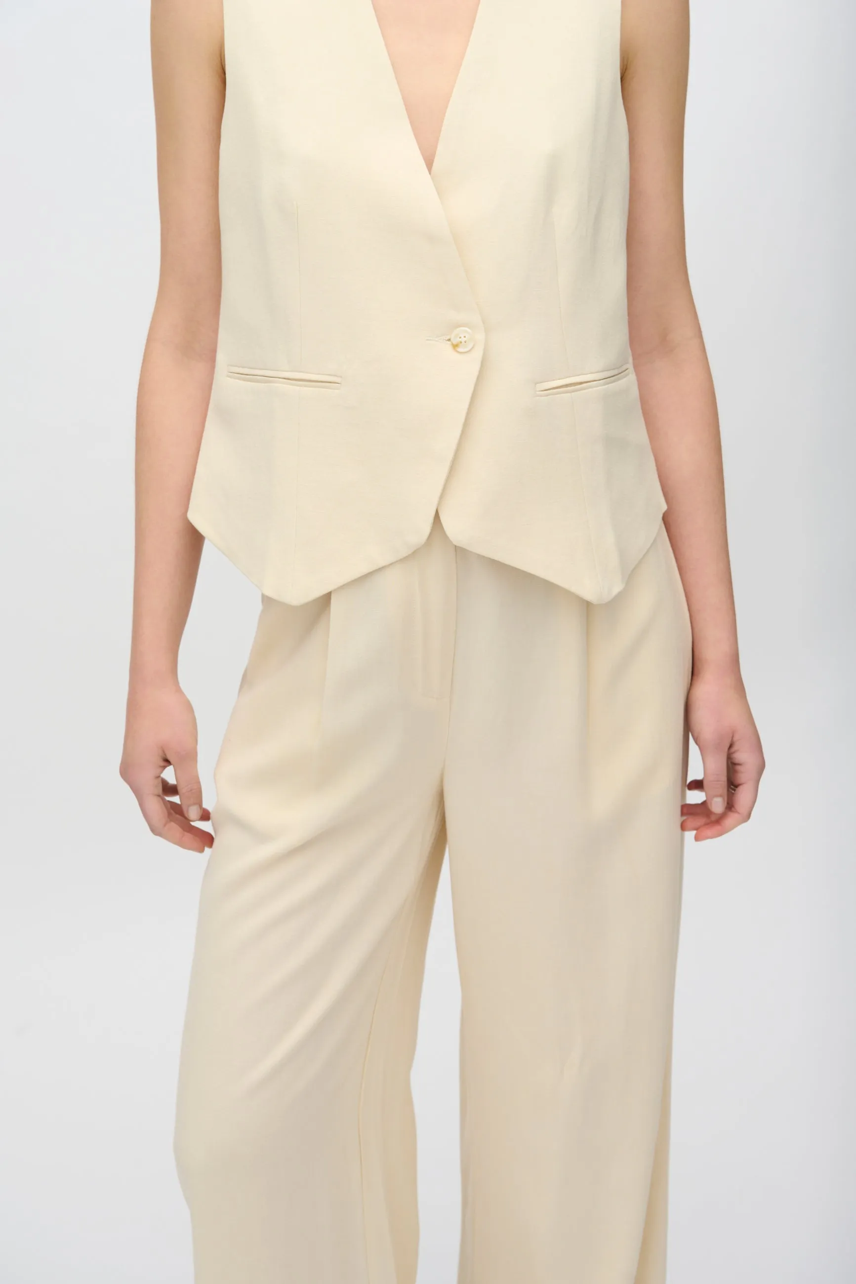 Smilla dressed pants 3069 - Summer Sand