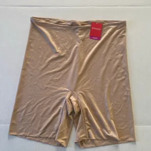 Spanx Women 3X Power Conceal-Her High-Waisted Mid-Thigh Short Narural Glam New