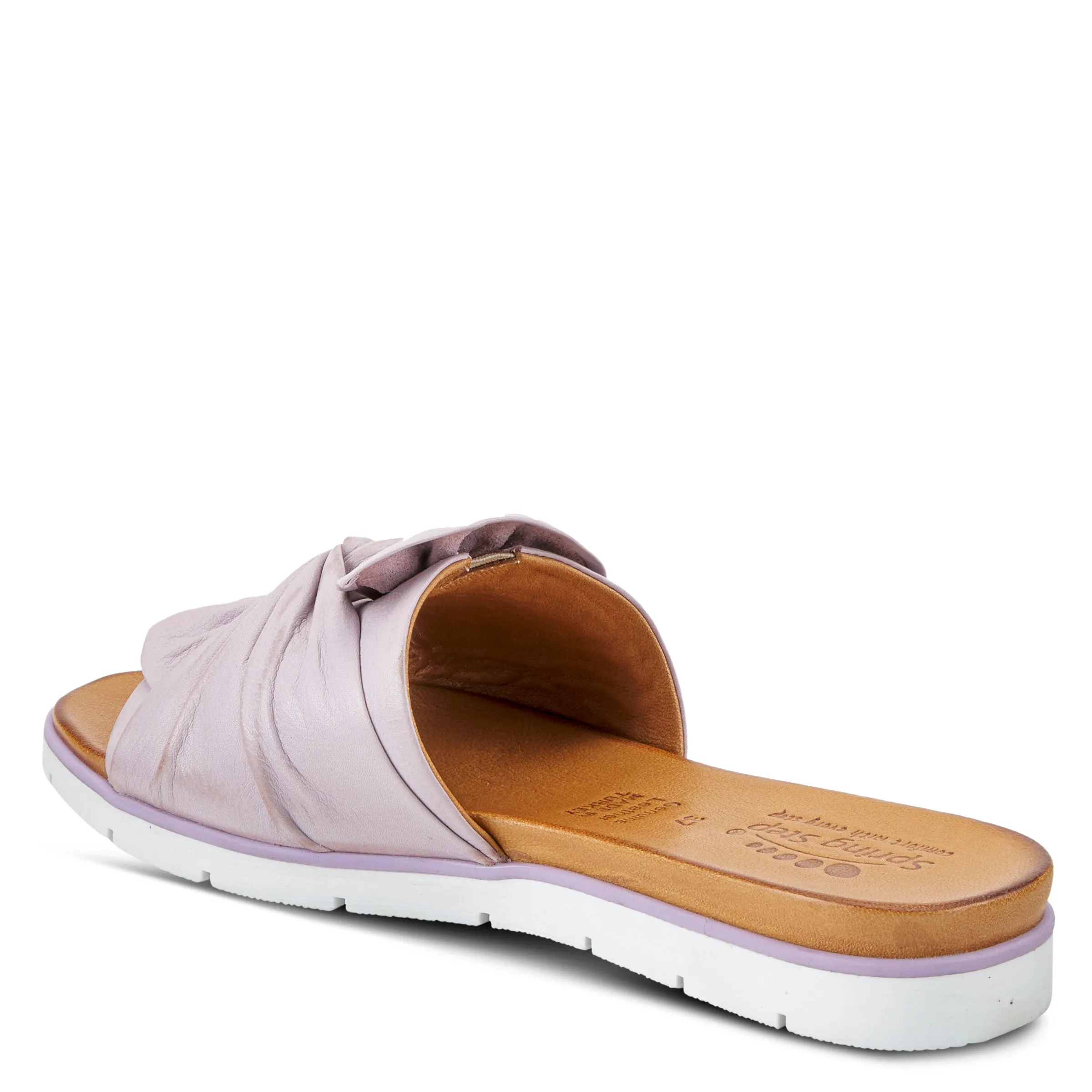 Spring Step Shoes Lavona Slide Sandals Women’s Leather