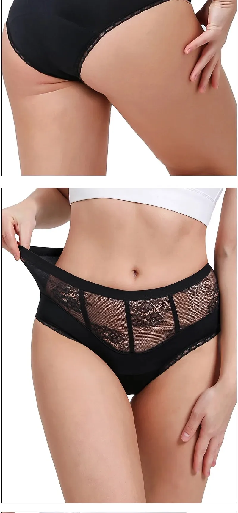 Stacy High Rise Menstrual Brief
