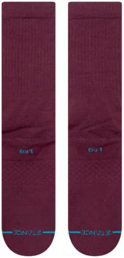 Stance Socks Unisex Icon Burgundy