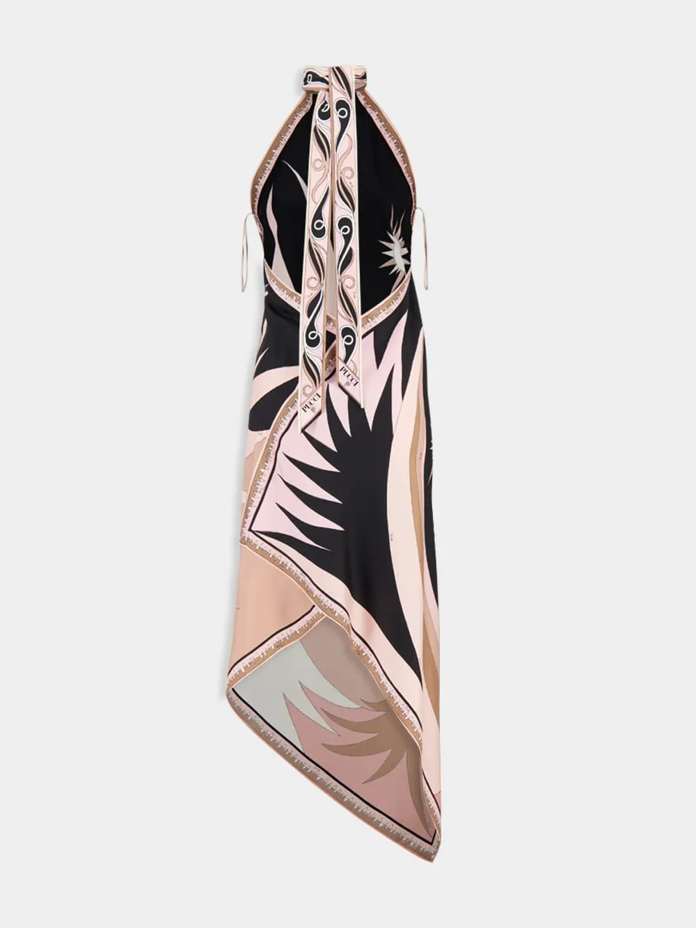 Stella Print Asymmetrical Dress