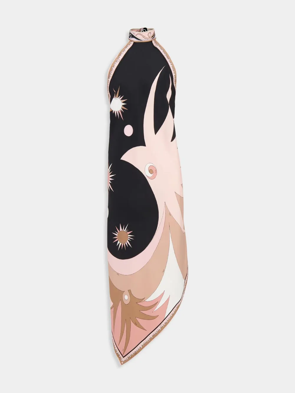 Stella Print Asymmetrical Dress