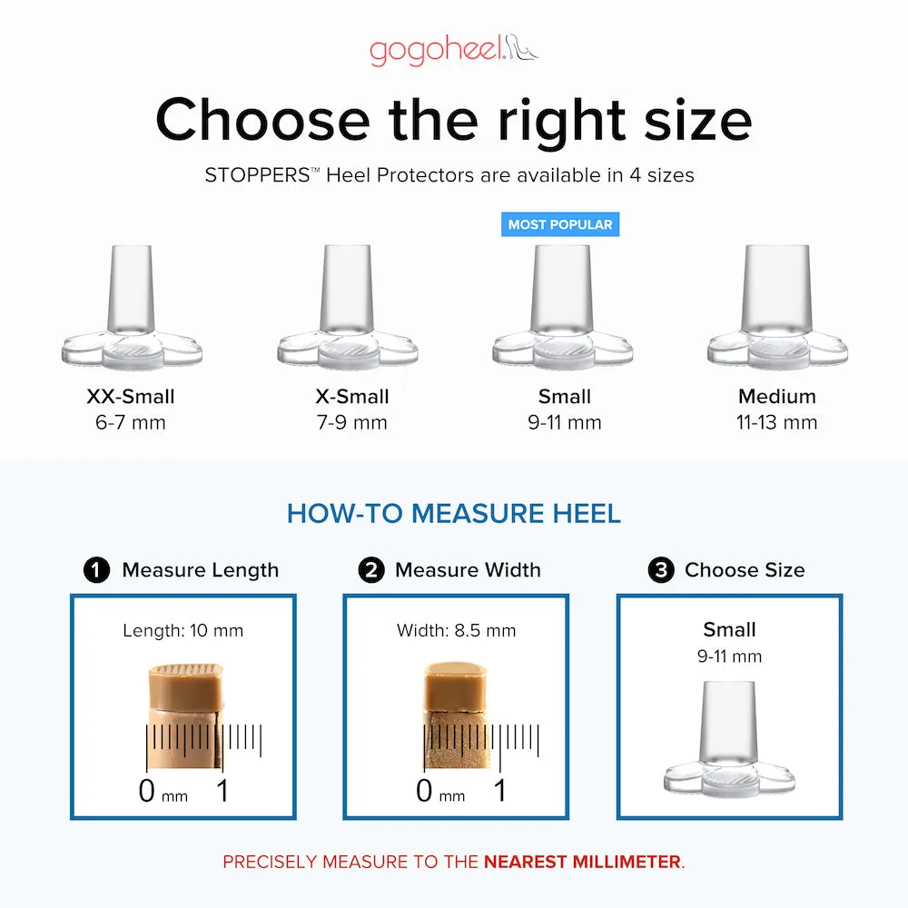 STOPPERS™ Heel Protectors – Full Collection (4 Pairs)