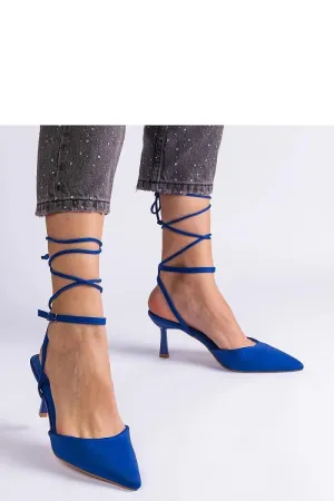 Strappy high heels