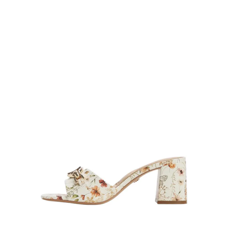 SUNGLOW HEELED SANDALS - MULTI