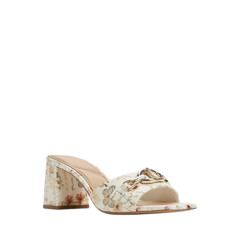 SUNGLOW HEELED SANDALS - MULTI