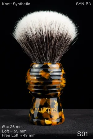 Synthetic High-rise Beehive 26 mm Honey Noir