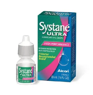 Systane Ultra Lubricant Eye Drops, .33 fl oz (10 ml) Bottle