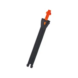 TCX Toothed Band & Puller Black / Fluo Orange - 17cm