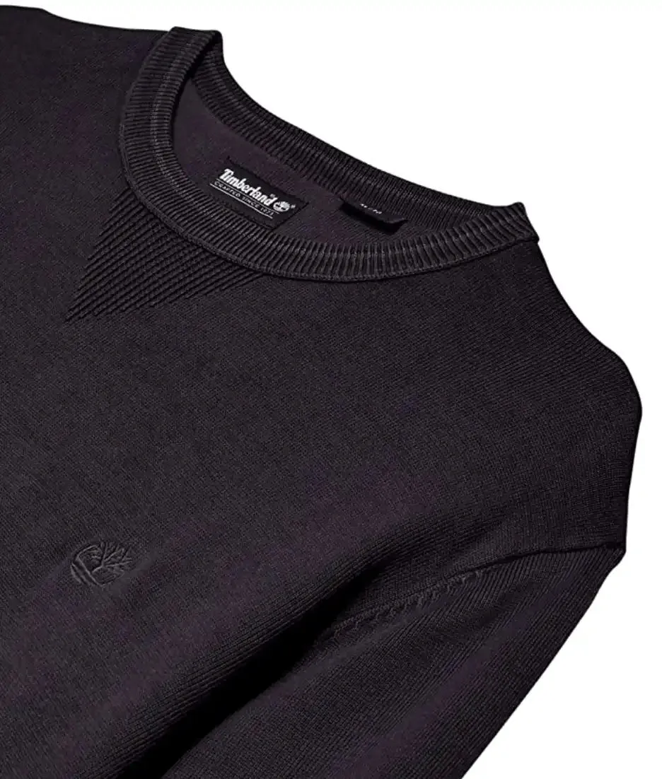 Timberland - Washed Cotton Men's Sweater - Grey
