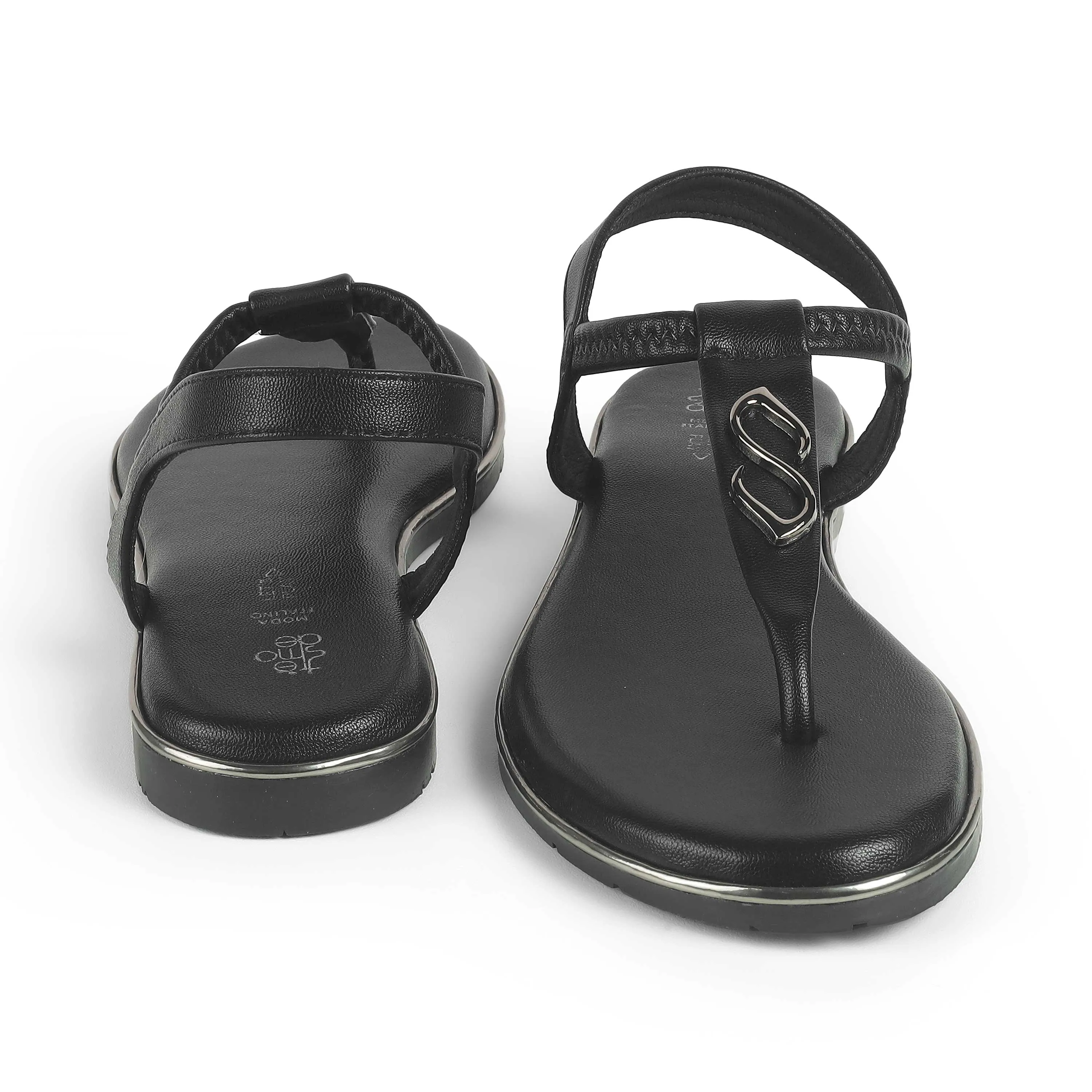 Tresmode Sola Black Women's Dress Flats