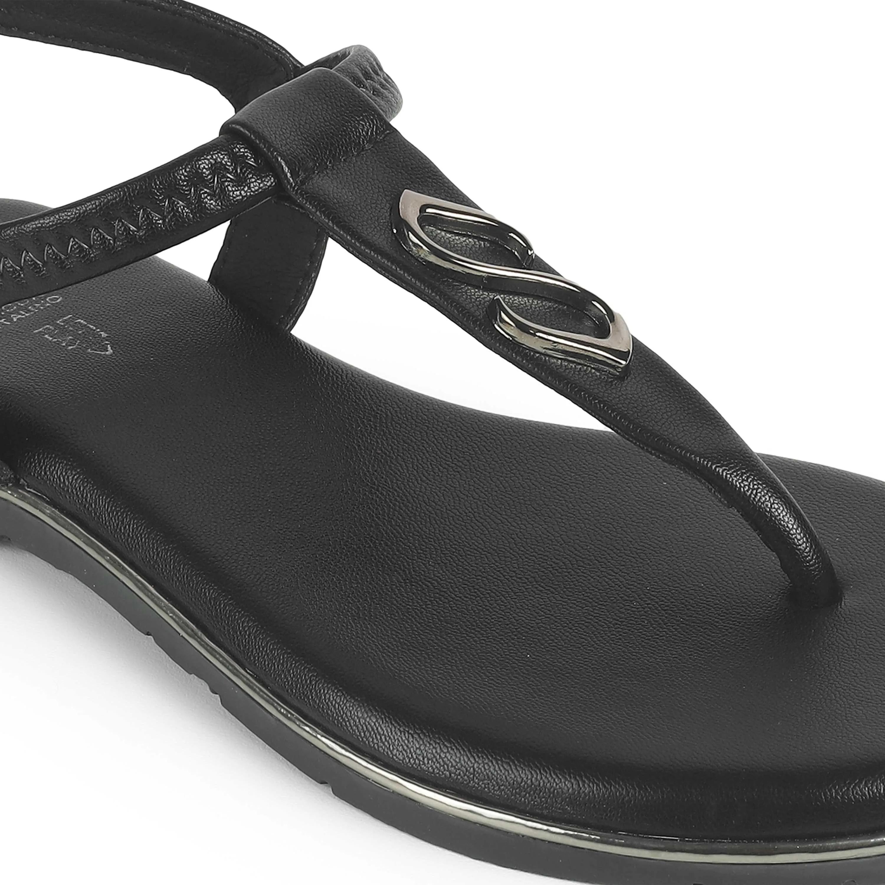 Tresmode Sola Black Women's Dress Flats