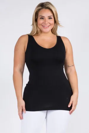 V-Neck Seamless Yoga Top - Black