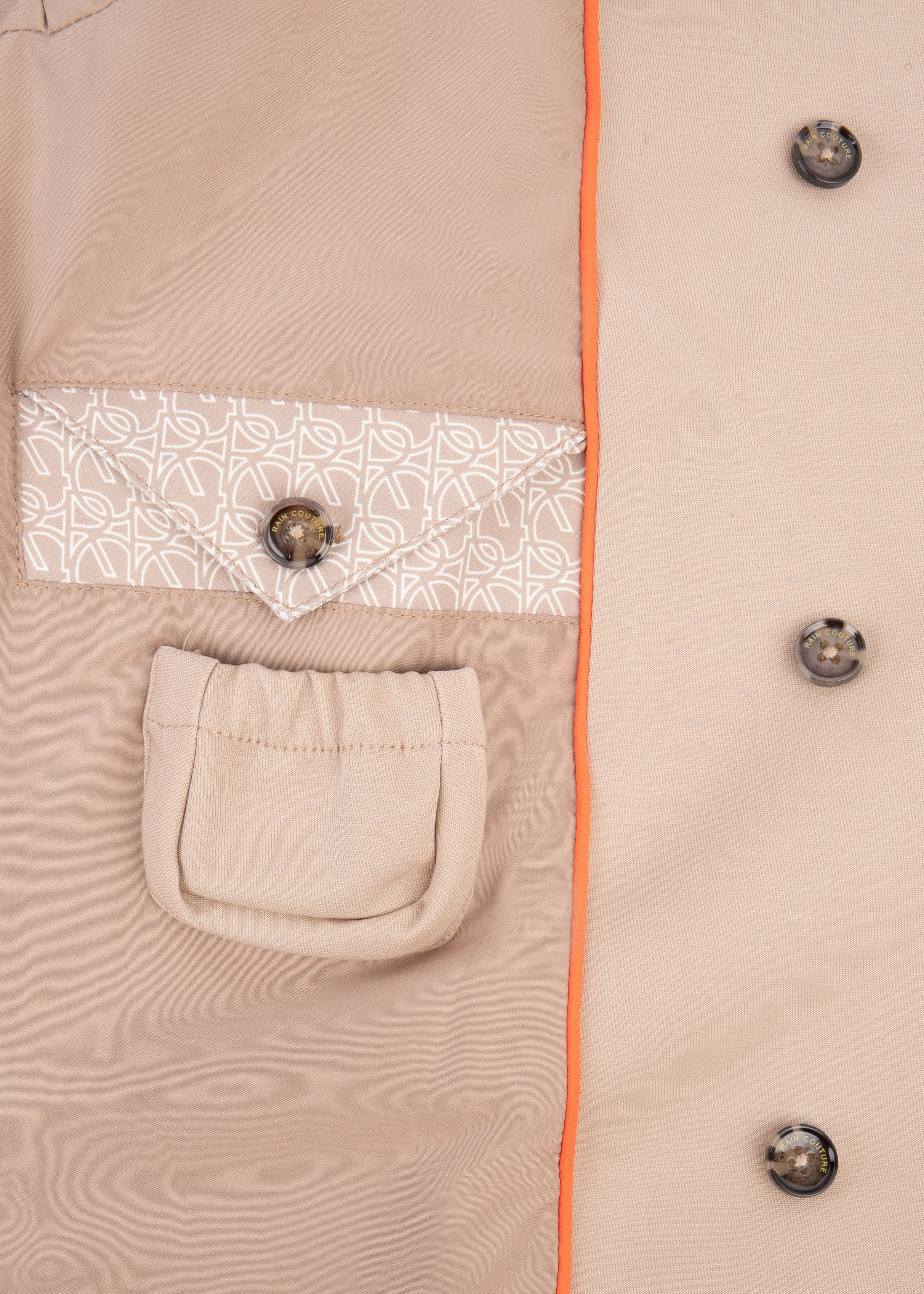 Waterproof Tailored To Fit Trenchcoat  | Beige