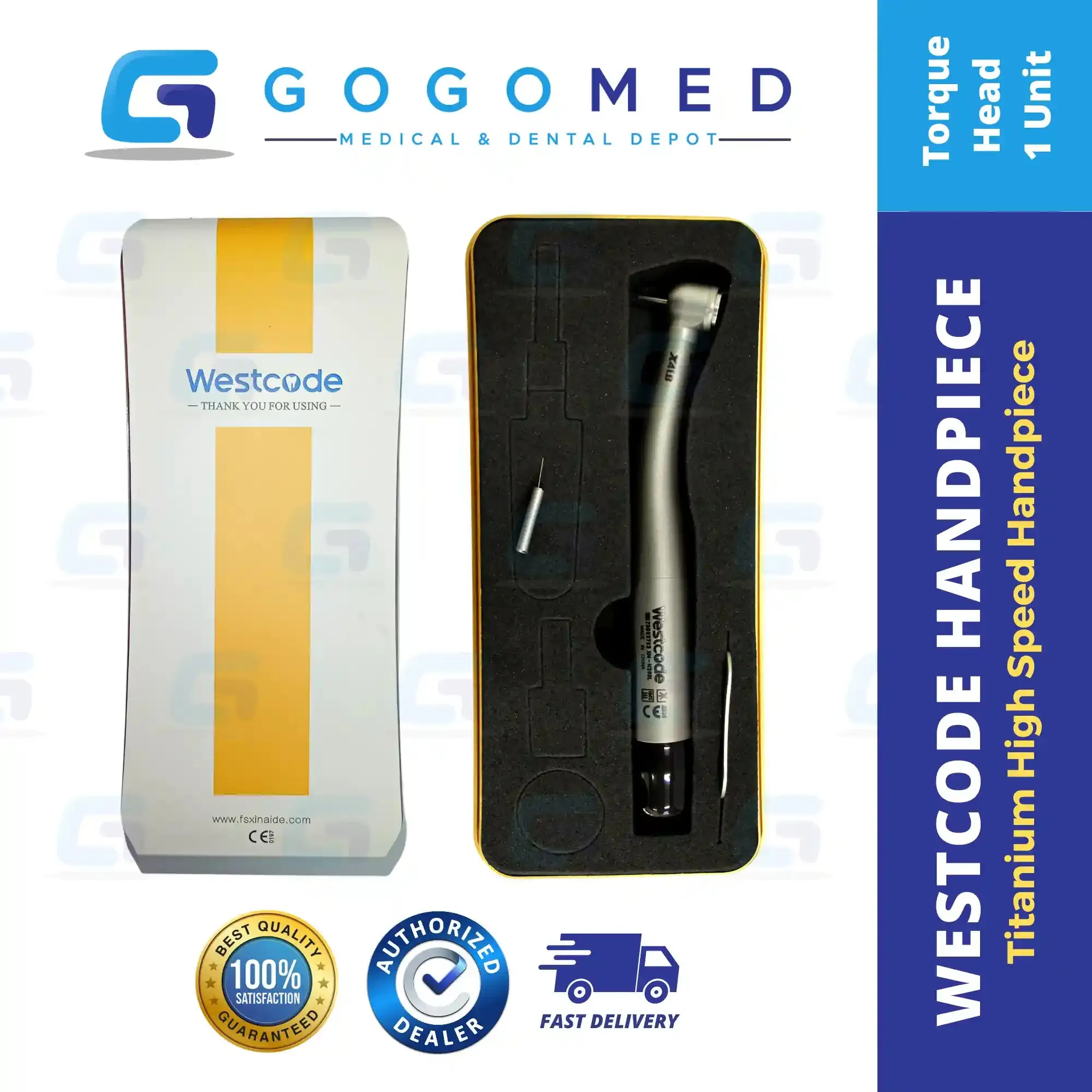 West Code Titanium Series - High Speed Handpiece