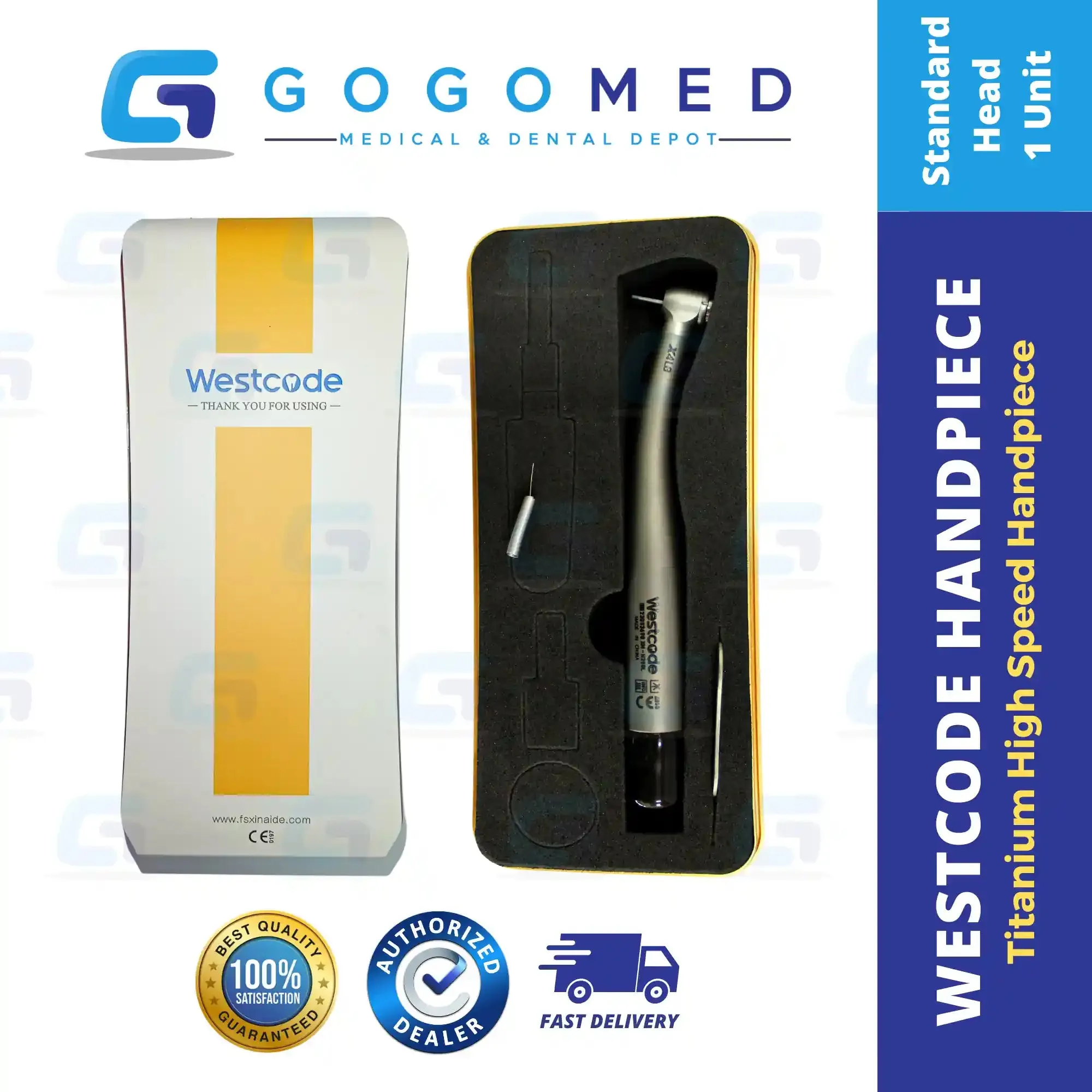 West Code Titanium Series - High Speed Handpiece