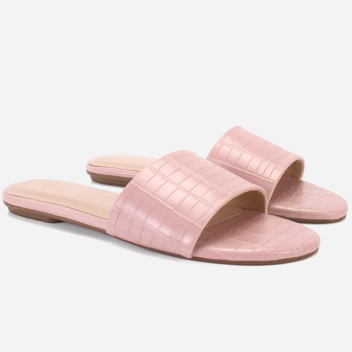 Women "LILY" Matt Slip On Slippers