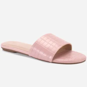 Women "LILY" Matt Slip On Slippers