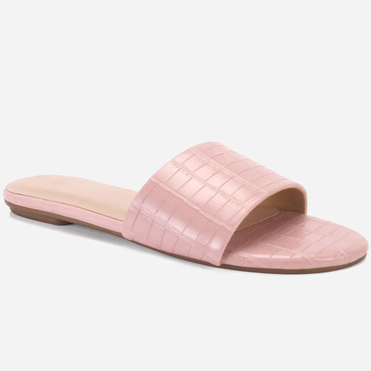 Women "LILY" Matt Slip On Slippers
