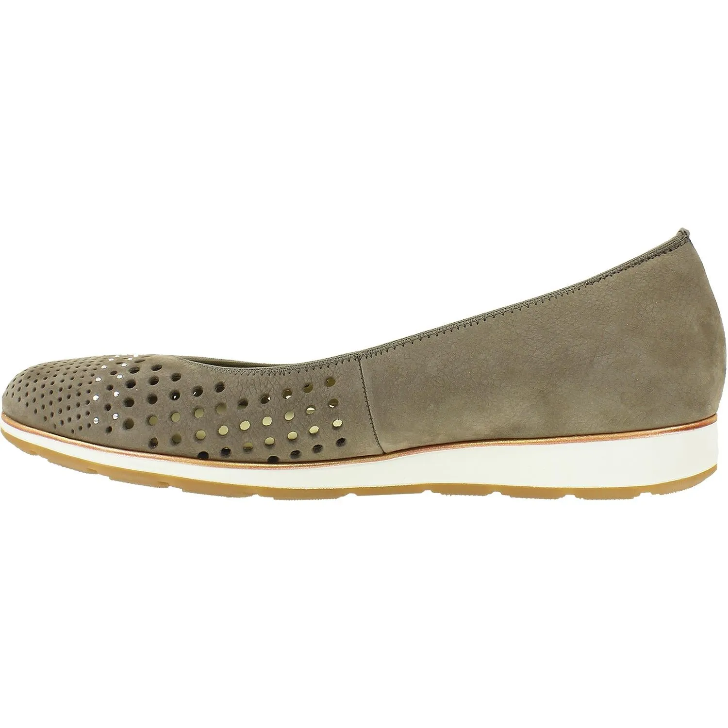 Women's Ara Shoes Shea Taupe Samthevro Nubuck