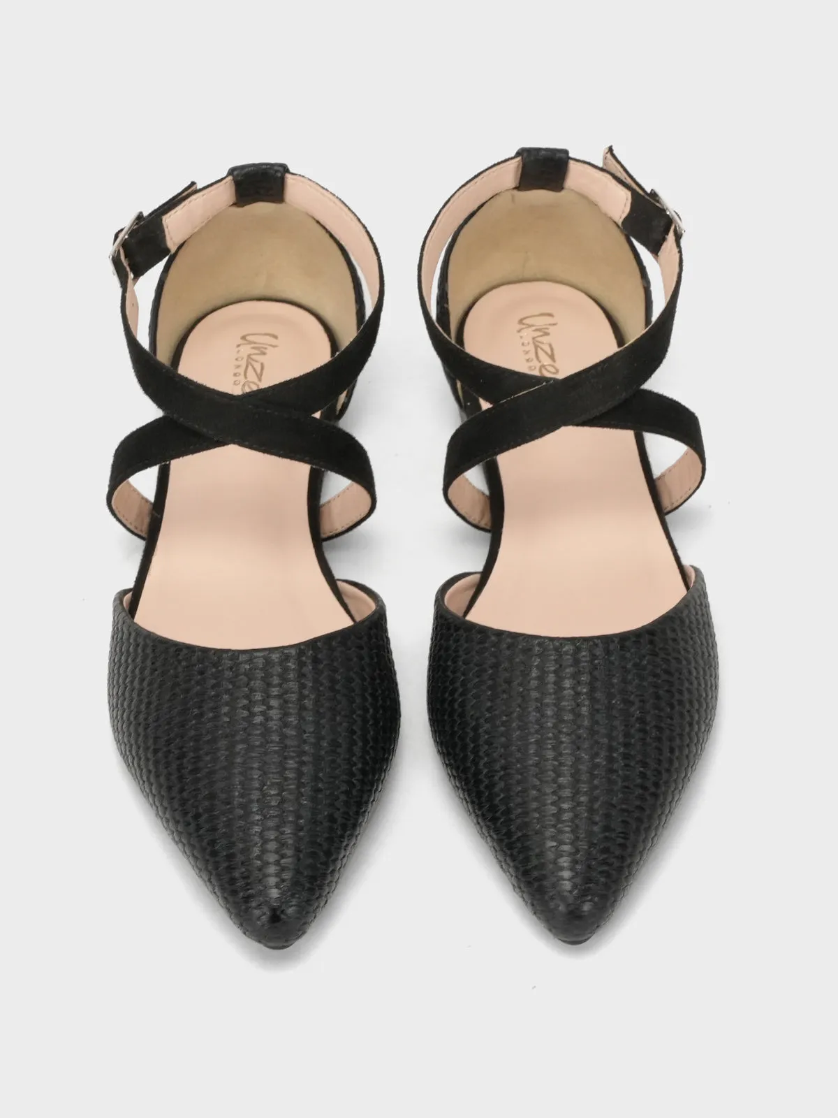 Women's "ROSETTA" Crossover Design Sandals