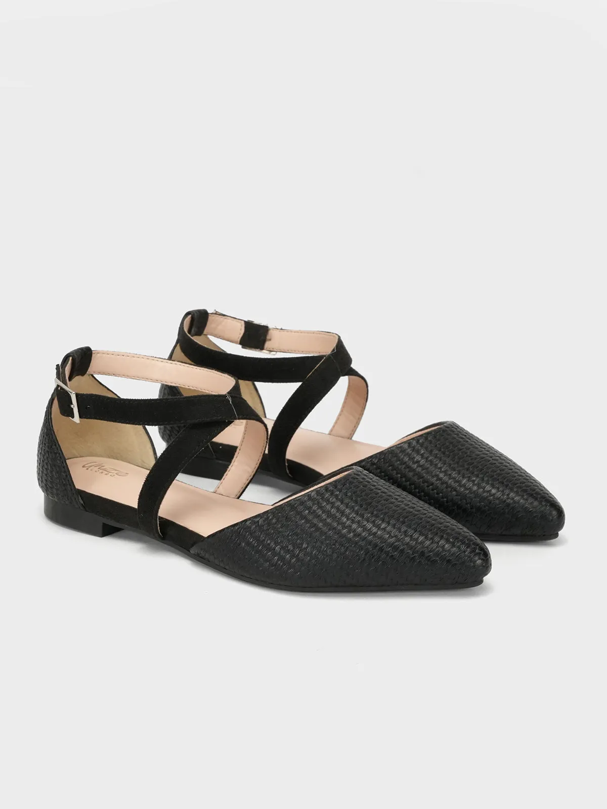 Women's "ROSETTA" Crossover Design Sandals