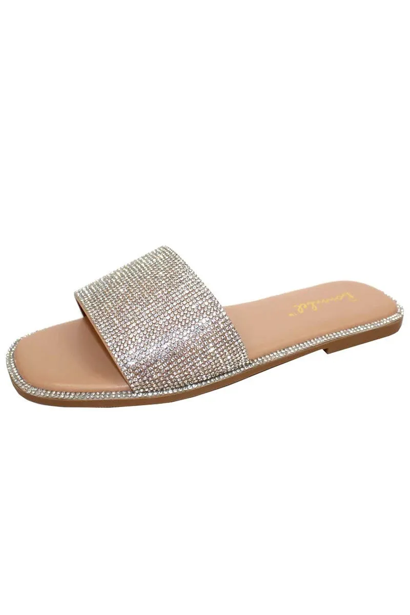 Women's Rhinestone Sandal - AMITA13