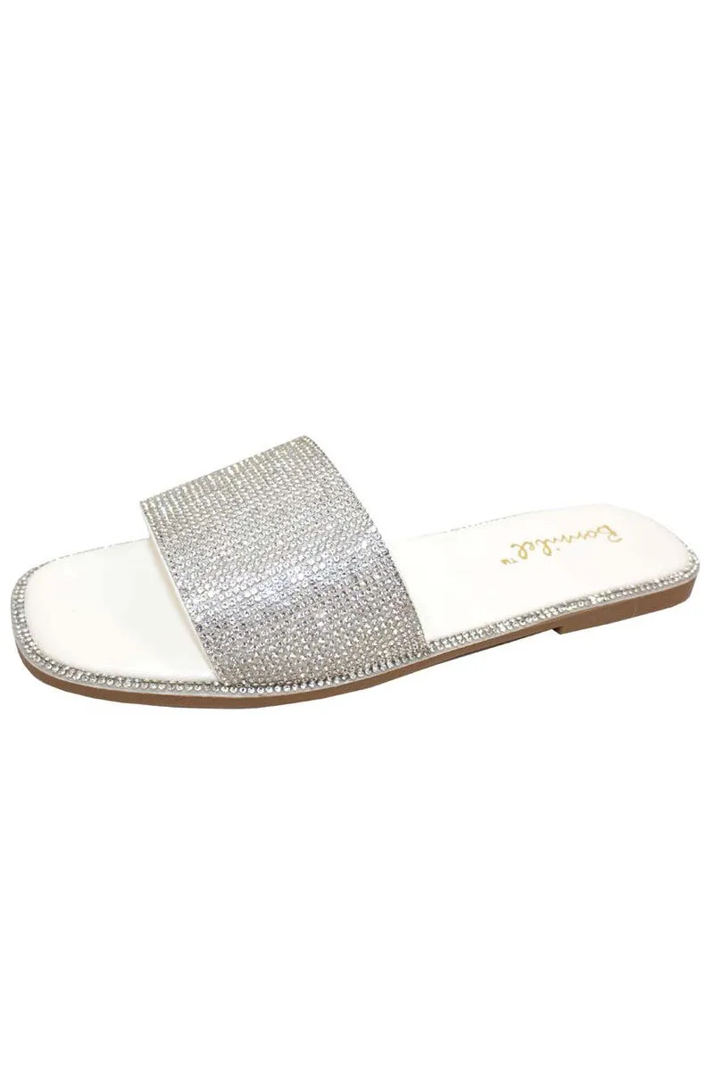 Women's Rhinestone Sandal - AMITA13