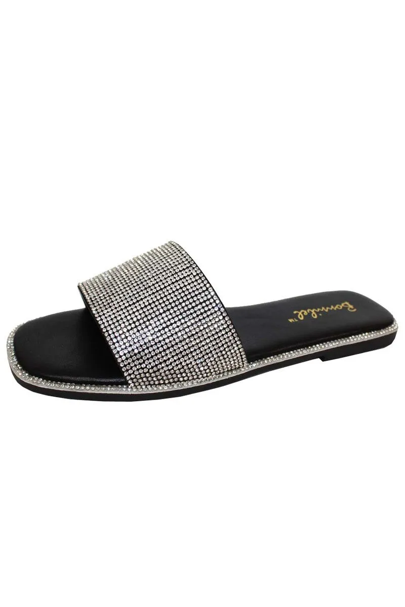 Women's Rhinestone Sandal - AMITA13