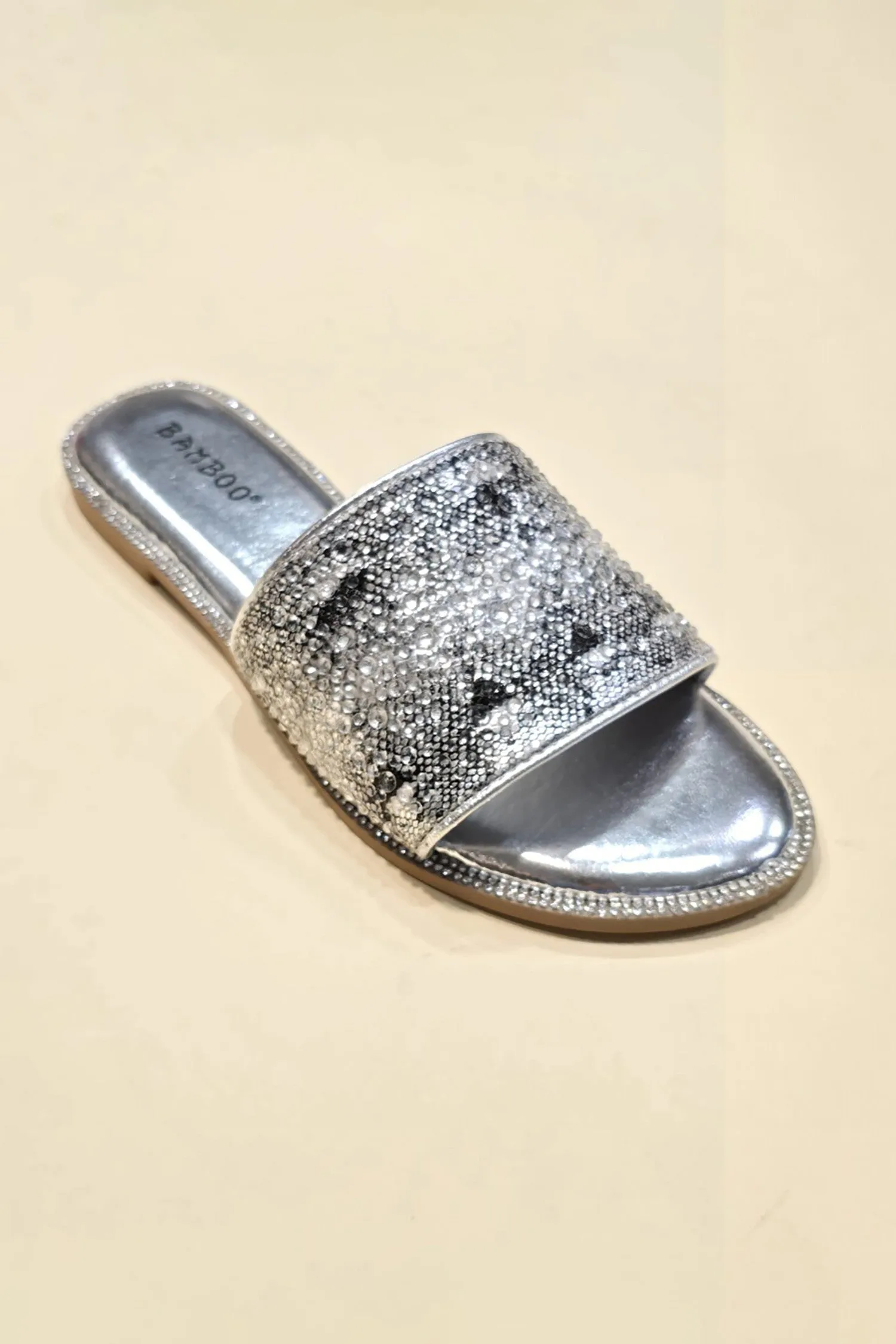 Women's Sandal with Rhinestone - TWINKLE31X