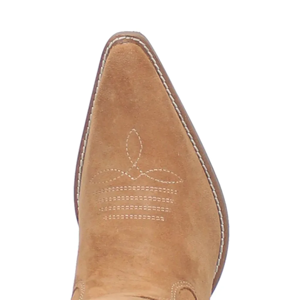 WOMEN'S THUNDER ROAD LEATHER BOOT CAMEL DI597-BG4
