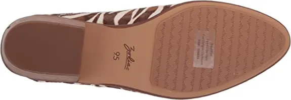 Zodiac Women's Quartz-3 Mule, Zebra Hair Calf, 6.5