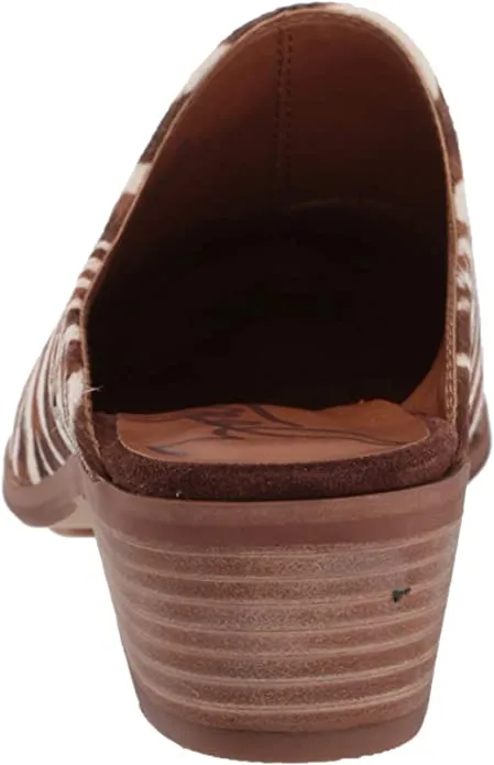 Zodiac Women's Quartz-3 Mule, Zebra Hair Calf, 6.5